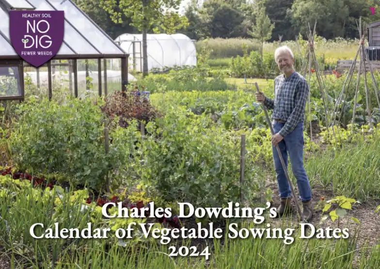 Charles Dowding's Sowing Calendar 2024 (DIGITAL VERSION)